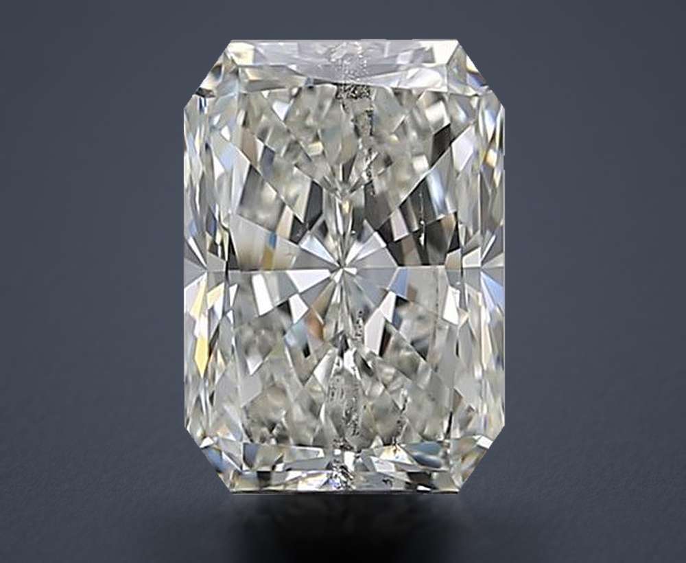 2.52ct I SI2 Very Good Cut Radiant Diamond