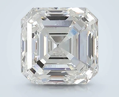 2.05ct F VS1 Very Good Cut Asscher Lab Grown Diamond