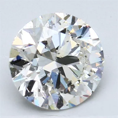 2.01ct J SI2 Rare Carat Ideal Cut Round Diamond