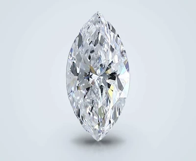 1.01ct D SI2 Rare Carat Ideal Cut Marquise Diamond