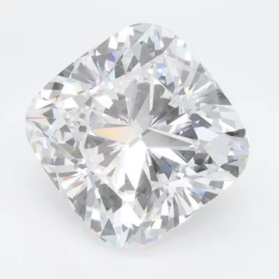 5.09ct D VVS2 Rare Carat Ideal Cut Cushion Lab Grown Diamond