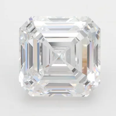 5.00ct D VVS1 Rare Carat Ideal Cut Asscher Lab Grown Diamond