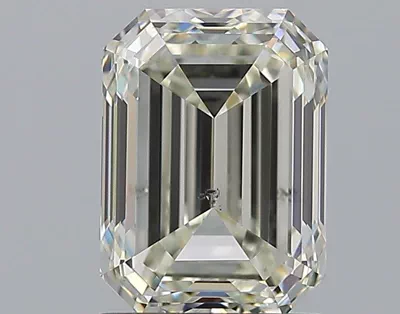1.71ct K SI1 Excellent Cut Emerald Diamond