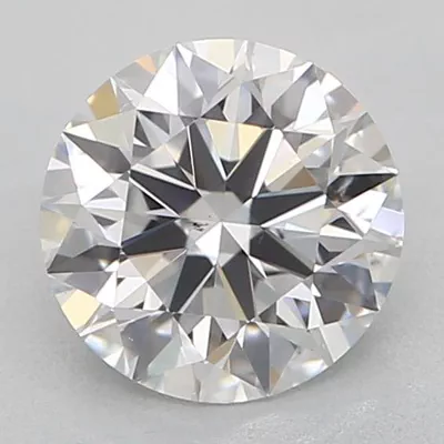 0.55ct D SI1 Rare Carat Ideal Cut Round Diamond