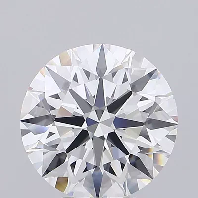 6.02ct E IF Rare Carat Ideal Cut Round Lab Grown Diamond