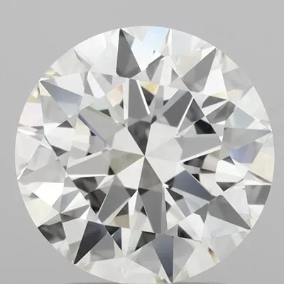 2.80ct G IF Rare Carat Ideal Cut Round Diamond