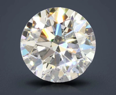 3.51ct D VS2 Rare Carat Ideal Cut Round Lab Grown Diamond