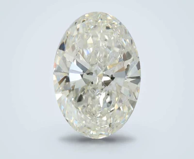 14.72ct F VVS2 Very Good Cut Oval Lab Grown Diamond