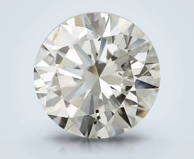 3.00ct K SI2 Excellent Cut Round Diamond