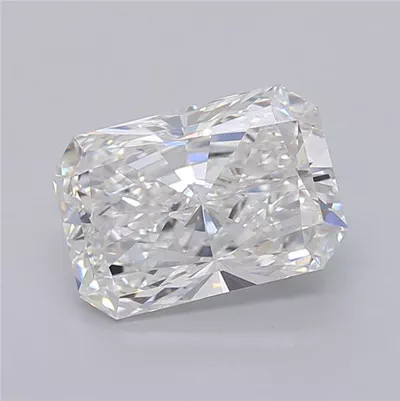 3.01ct E VS1 Rare Carat Ideal Cut Radiant Lab Grown Diamond