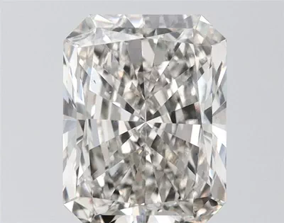 3.50ct H VS2 Rare Carat Ideal Cut Radiant Lab Grown Diamond