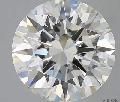 5.03ct I VS1 Rare Carat Ideal Cut Round Diamond