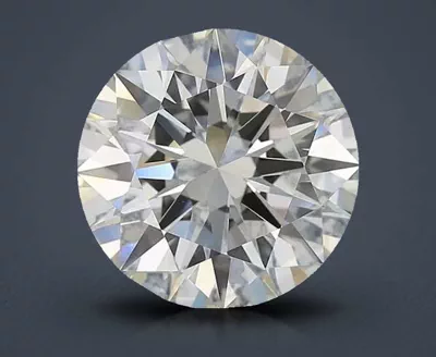 5.03ct I VS1 Rare Carat Ideal Cut Round Diamond