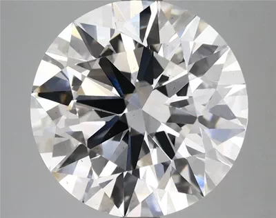 6.07ct E VS2 Rare Carat Ideal Cut Round Lab Grown Diamond