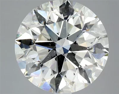 4.07ct I SI2 Excellent Cut Round Diamond