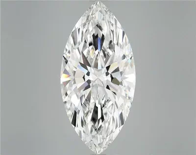 8.27ct F VVS2 Rare Carat Ideal Cut Marquise Lab Grown Diamond