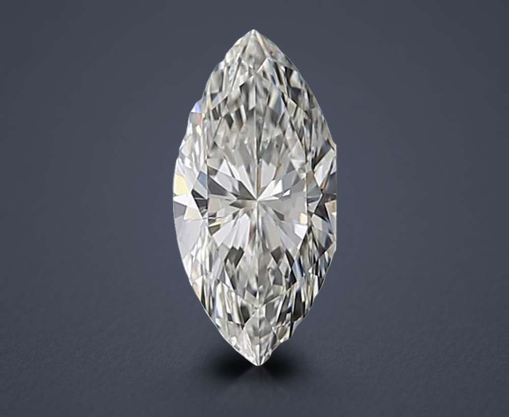 0.51ct H SI1 Very Good Cut Marquise Diamond