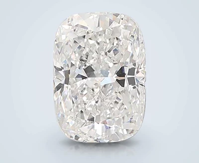 6.06ct E VVS2 Rare Carat Ideal Cut Cushion Lab Grown Diamond