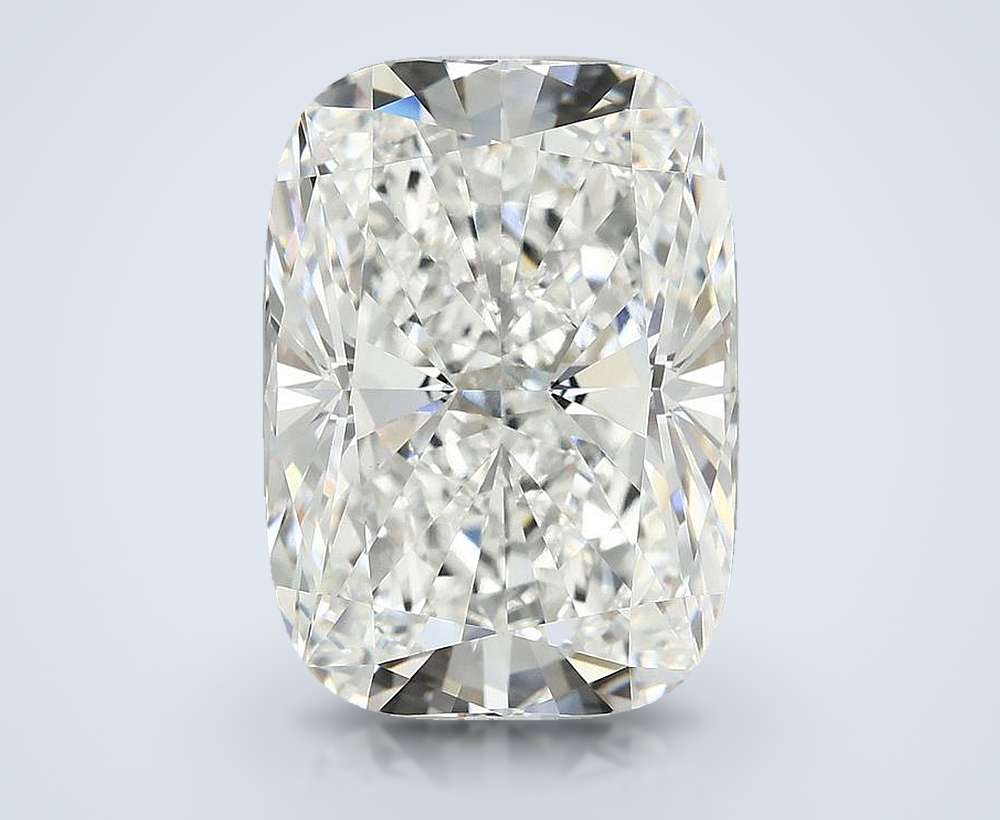 10.20ct F VVS2 Rare Carat Ideal Cut Cushion Lab Grown Diamond