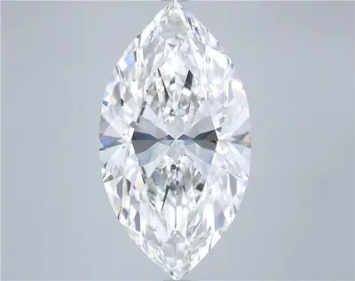 8.01ct E VVS2 Rare Carat Ideal Cut Marquise Lab Grown Diamond