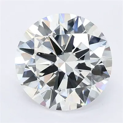2.06ct E VS1 Excellent Cut Round Lab Grown Diamond