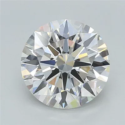2.44ct F VS1 Rare Carat Ideal Cut Round Lab Grown Diamond