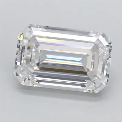 2.03ct E VVS2 Rare Carat Ideal Cut Emerald Lab Grown Diamond