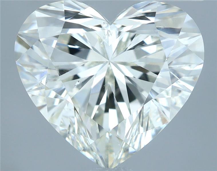 2.51ct I SI1 Rare Carat Ideal Cut Heart Diamond