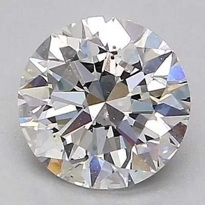 1.01ct F SI1 Rare Carat Ideal Cut Round Diamond