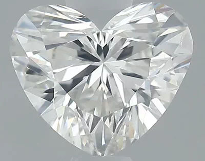 0.64ct H SI1 Rare Carat Ideal Cut Heart Diamond