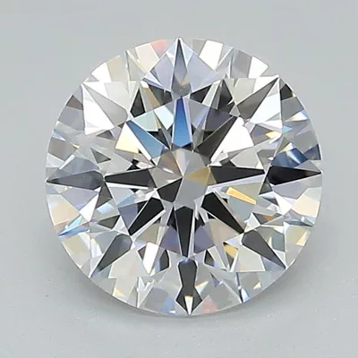 1.59ct D VVS1 Rare Carat Ideal Cut Round Lab Grown Diamond