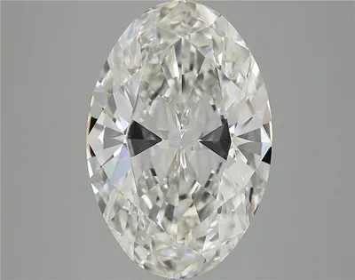 8.02ct H VS2 Rare Carat Ideal Cut Oval Diamond