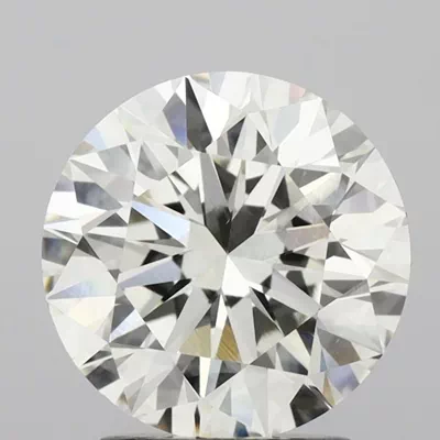 3.05ct I VVS2 Rare Carat Ideal Cut Round Lab Grown Diamond