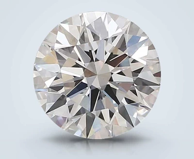 2.54ct F VVS2 Rare Carat Ideal Cut Round Lab Grown Diamond