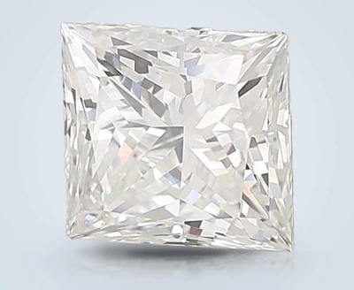 5.07ct G VVS2 Rare Carat Ideal Cut Princess Lab Grown Diamond