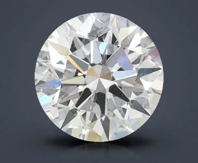 0.57ct D FL Rare Carat Ideal Cut Round Lab Grown Diamond