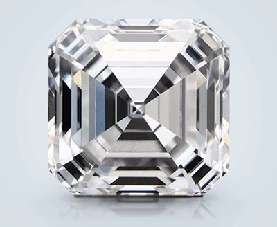 1.06ct D VS1 Rare Carat Ideal Cut Asscher Lab Grown Diamond
