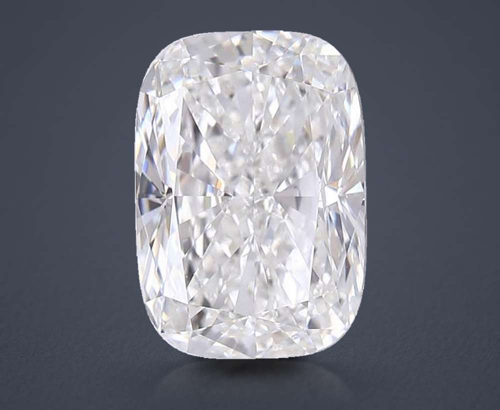 7.23ct E VS1 Rare Carat Ideal Cut Cushion Lab Grown Diamond