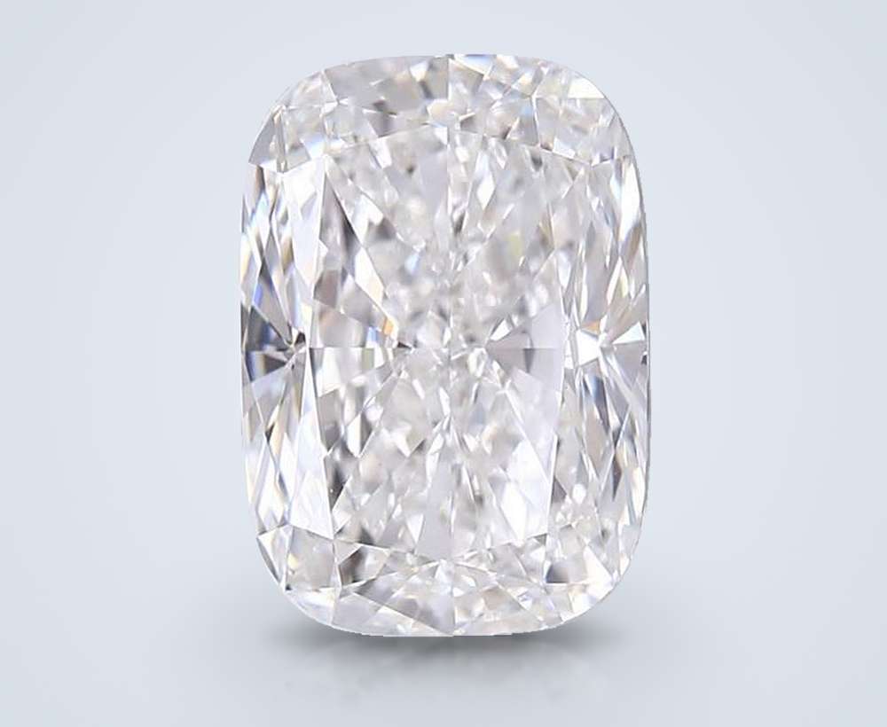 7.23ct E VS1 Rare Carat Ideal Cut Cushion Lab Grown Diamond