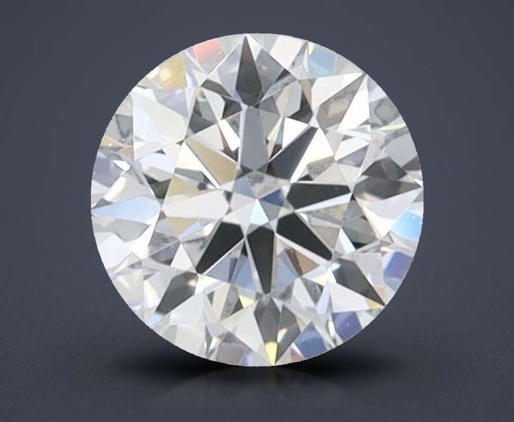 0.56ct D FL Rare Carat Ideal Cut Round Lab Grown Diamond