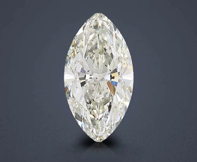 2.55ct K SI2 Rare Carat Ideal Cut Marquise Diamond