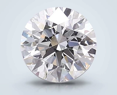 2.10ct F VS2 Rare Carat Ideal Cut Round Lab Grown Diamond