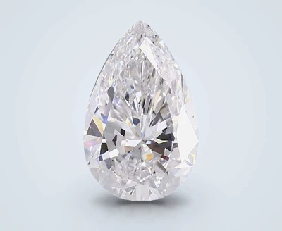 15.03ct E VS2 Rare Carat Ideal Cut Pear Lab Grown Diamond