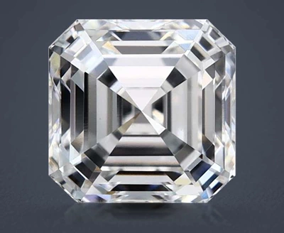 1.54ct E VVS2 Rare Carat Ideal Cut Asscher Lab Grown Diamond