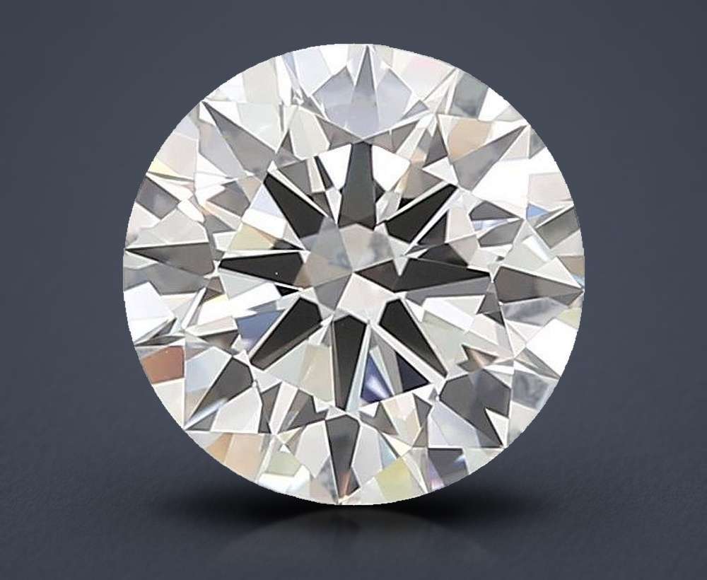3.03ct F VS1 Rare Carat Ideal Cut Round Lab Grown Diamond