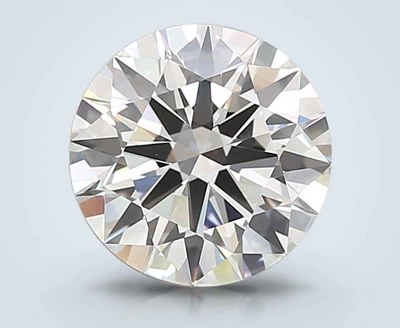3.03ct F VS1 Rare Carat Ideal Cut Round Lab Grown Diamond