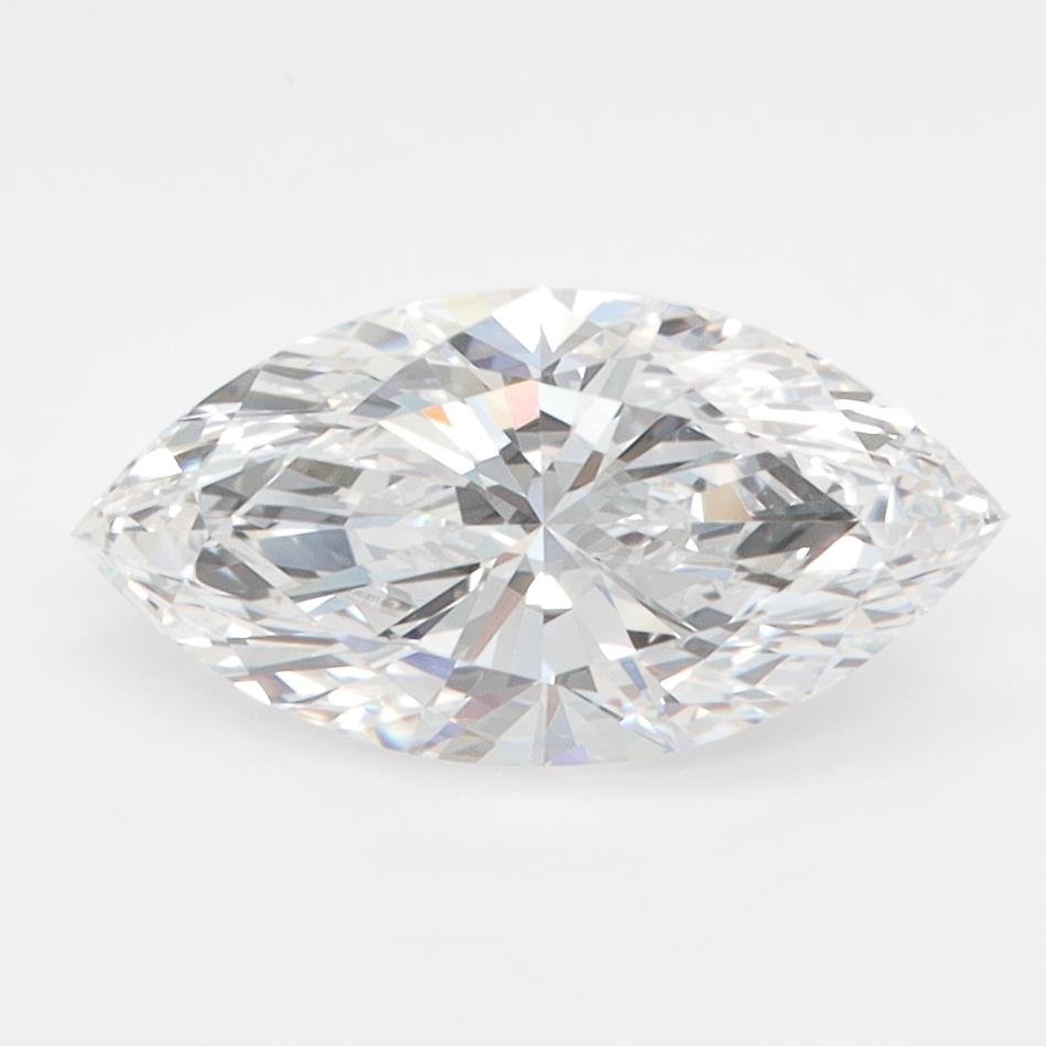 1.58ct E VVS2 Rare Carat Ideal Cut Marquise Lab Grown Diamond