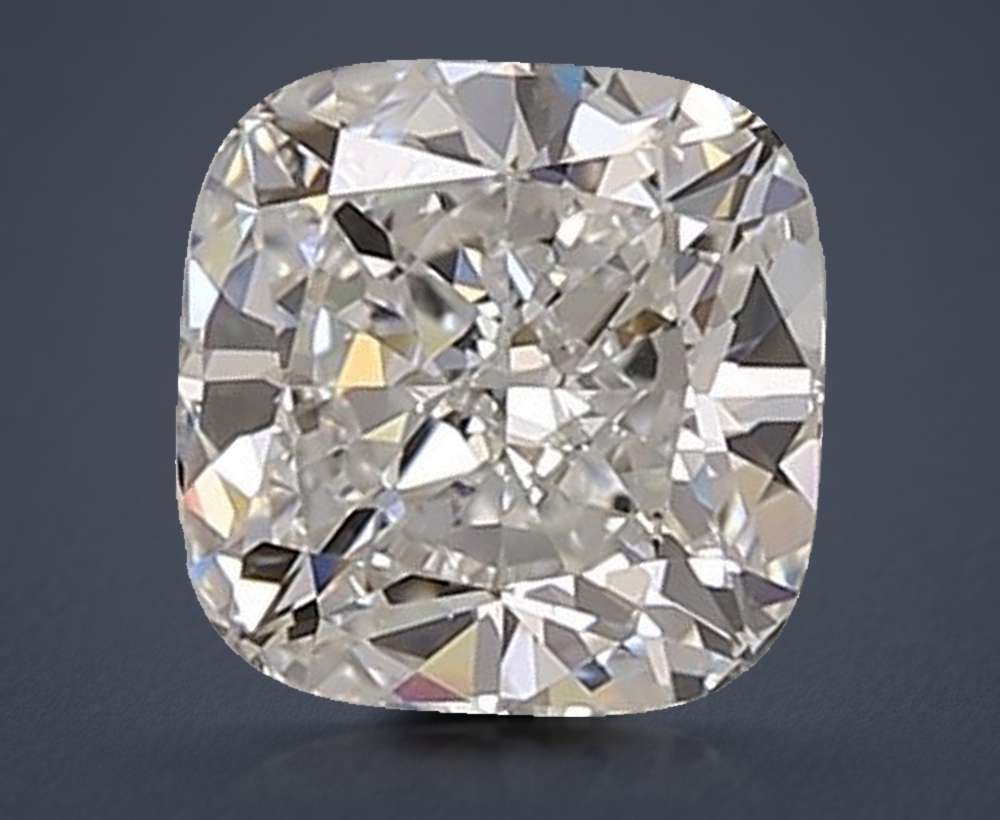 0.97ct E IF Rare Carat Ideal Cut Cushion Lab Grown Diamond