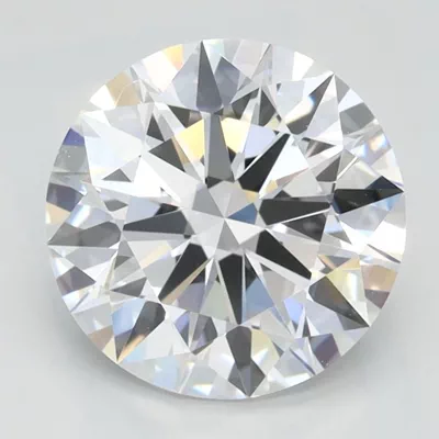 2.06ct D IF Rare Carat Ideal Cut Round Lab Grown Diamond