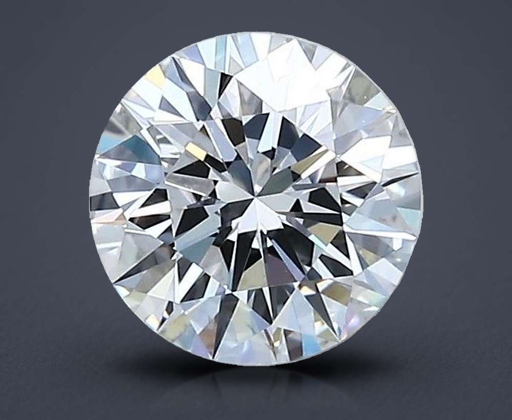 1.21ct D VS1 Rare Carat Ideal Cut Round Diamond